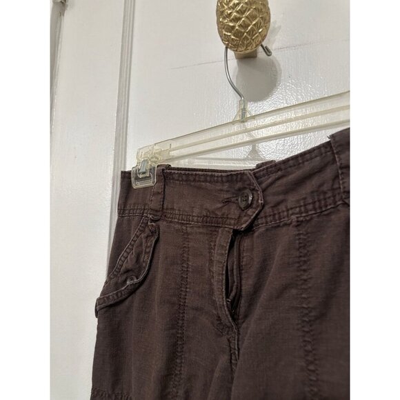H & M women’s size 4 brown pants - Picture 3 of 8